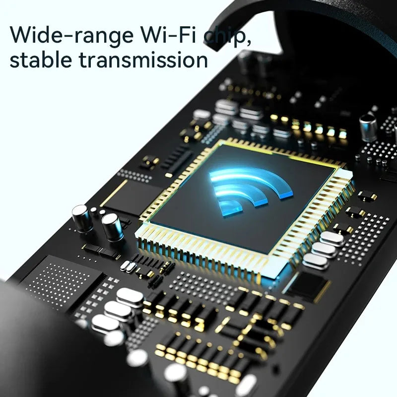 Wireless Ear Wax Removal with Camera Rechargeable Ear Cleaner 8 Megapixels Check Camera with Ear Spoon Set Canal Clean